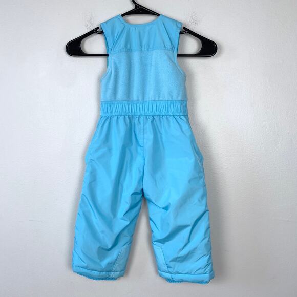 Snozu Toddler Ski Bib Snow Overall Pants Jumpsuit Zip Closure Wide Leg Size 2T - Picture 6 of 9